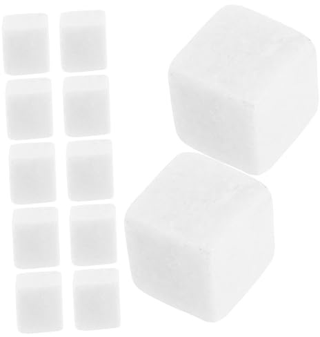 GOOHOCHY 12pezzi Pietre Raffreddanti in Marmo Riutilizzabili Per Whisky e Bevande Cubetti Resistenti Per Raffreddare Senza Diluire Adatti Vino Birra e Succo