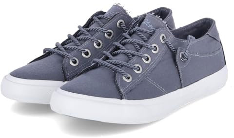 Blowfish Malibu Damen Martina Sneaker, Newport Blue Color Wash, 37 EU