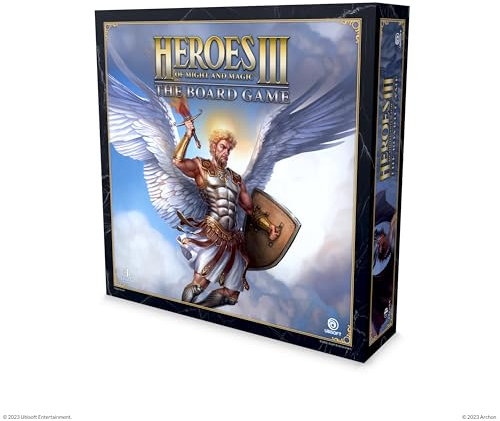 Heroes of Might & Magic III The Board Game - Tabletop Strategy RPG, RPG de stratégie sur table, ab 14 Jahren
