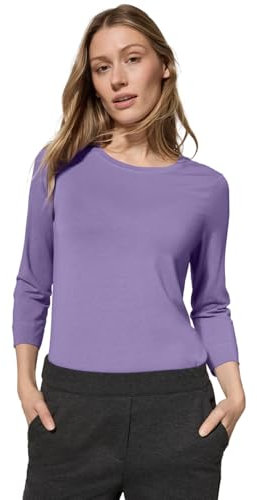 CECIL Damen B321963 NOS Jersey Roundneck, Gentle Lilac, XL