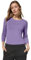 CECIL Damen B321963 NOS Jersey Roundneck, Gentle Lilac, XL