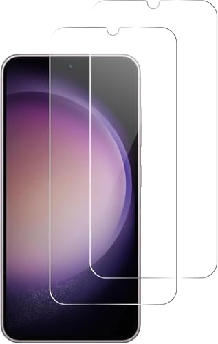 QUITECO Verre Trempé pour Samsung Galaxy S22+ / S22 Plus [2 PIÈCES] Vitre Protection Protecteur d'écran