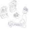 Lotsdonxia Replacement and Repair Kit for 25mm Roller Blind Clutch Fittings, Including Plastic Bead Chain Curtain Brackets and Roller Blind Fitting Set