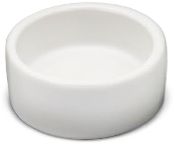LuckyOpt Gamelle anti-évasion en céramique pour reptile, lézard, grenouille, serpent, tortue, gecko, hamster - Gamelle pour nourriture anti-vivante (S, 5 cm)