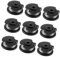 XYWOPO 9-teiliger Spulenlinienersatz for Bosch EasyGrassCut 18 23 26 18-230 18-260 18-26 Trimmerteile Rasenmäherspule
