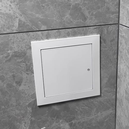 Trampilla Pladur Trampilla Empotrada para Panel de Acceso de Baño, Puerta de Inspección de Caja Eléctrica con Cerradura, Placa de Cubierta para Trampilla de Techo/pared, Puerta de Acceso Personalizada