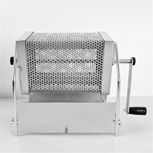 Tostador giratorio manual del grano de café, de acero inoxidable de la hornada del tostado del grano de café rotatorio para los proyectos de la hornada