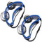 QUMIIRITY 2 pièces Tambourin de Pied Instrument de Percussion Compact avec Sangle Élastique pour Concerts