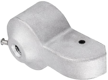 Flaggenmast Seilzugwagen Aluminium Silber für Außen, Halloween Feier | Easy Install Top Ball Cap, Passendes Fahnenmastzubehör für Sportplatz und Outdoor, Dekorativ