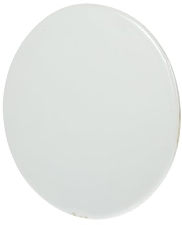 Healeved Piatto in Ceramica Rotondo Vuoto 20 CM per Pittura Fai da Te Decorazione Ceramica Dipinta a Mano Materiale Artistico per Progetti Creativi e Attività Manuali