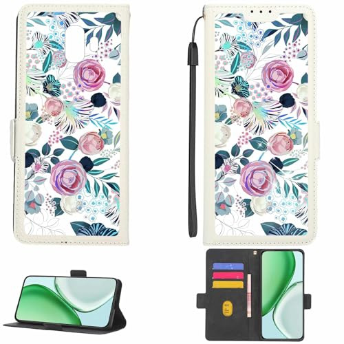 Kinetijy Coque Compatible pour Klipad KL503 4G Coque Étui Housse Case Support [avec Film Protecteur HD d'une dureté de 9H] [Blocage RFID][Effet de réfraction] LPT-HUA3