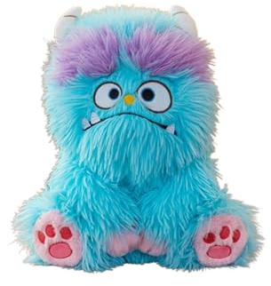 JORCEDI Lustiges Monster Plüschtier, Flauschiges Kuschelkissen Stofftier, Niedliches Kuscheltier für Kinder und Erwachsene, Lustige Wohnraumdekoration (Blau,27cm)