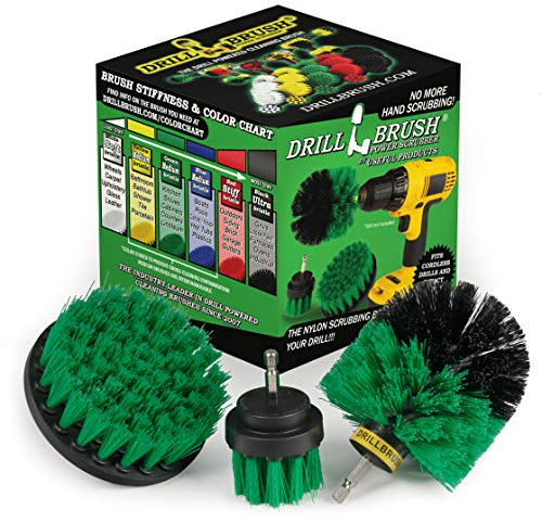 All Purpose Bathroom Surfaces Shower, Tub, and Tile Power Scrubber Brush Cleaning Kit