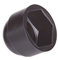 EMFA Cache-écrous M10 pour clé de 17 Noir 50 pcs. Bouche-trou