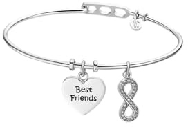 Lotus Style Armband für Damen aus Edelstahl in der Farbe Silber, Durchmesser: 64,6x49 mm, LS2036-2/5