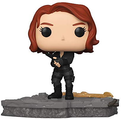 Funko 45075 Pop! Deluxe, Marvel: Avengers Assemble Series, Black Widow, Amazon Exclusive, Figure 5 of 6