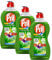 Pril 5 Plus Kraftgel Bambus und Limette, Handgeschirrspülmittel, (3 x 450 ml) mit selbstaktiver Fettlösekraft, unser Duft des Jahres 2020