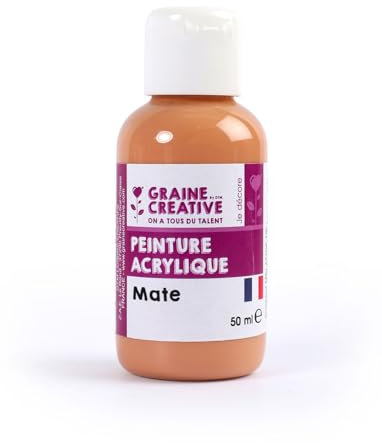Graine Créative Peinture Acrylique Mate Multi Surface 50ml Couleur Peau 616085