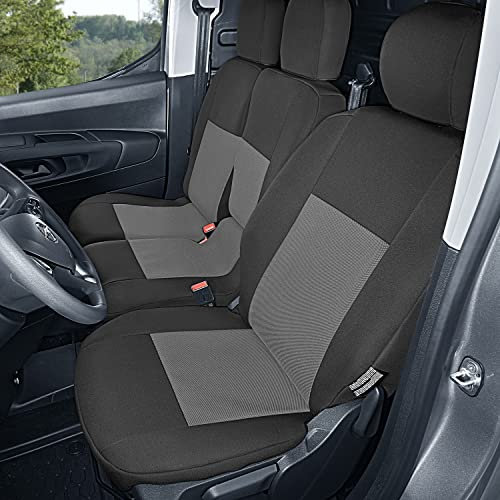 Accesorionline Sitzbezüge für Berlingo III ab 2019 – 100 % Breite 2-5-Sitzer (3-Sitzer)