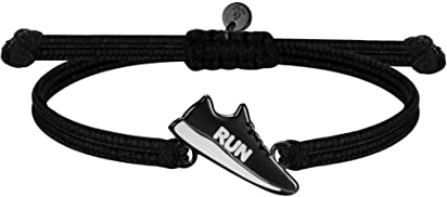 SAILBRACE Armband schwarz URBAN RUNNER schwarz-weiss
