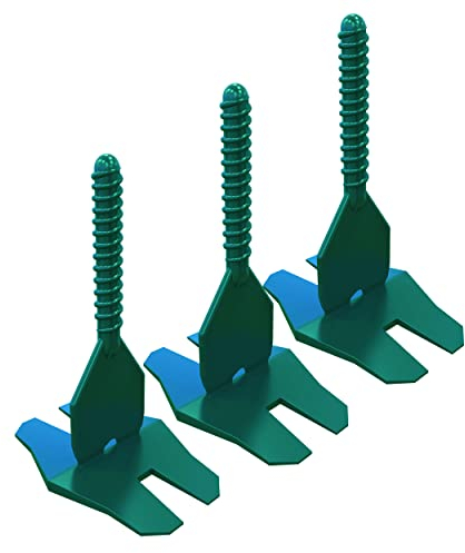 SHAFFER PRO® Fliesen Nivelliersystem I (2mm Fugenbreiten - 500 Stück - Materialdicke 3-22mm)
