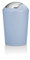 kela Schwingdeckeleimer blau, Kosmetikeimer 5l mit Schwingdeckel, Kunststoff, MARTA, Mülleimer Badezimmer frostblau matt
