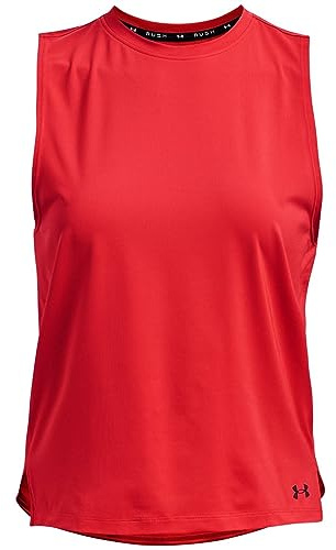Under Armour Damen Funktionstank Rush Radio red-Iridescent L