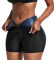 TOEECY Short Sudation Femme Amincissante Pantalon de Sudation Legging de Sport Transpiration Thermo Taille Haute Ventre Plat Anti Cellulite Short de Sauna pour Minceur Fitness Jogging Yoga (M)