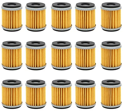 R125 Ölfilter passend for Yamaha WR250F WR450F WR250X WR250R YZ450F YZ250F YZ250 YFZ450 YZF R125 125 WR 125R 125X YZ 250 250F 450F 450 ( Color : Pack 15 )