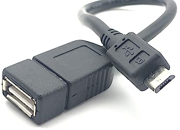 T-ProTek OTG Micro Kabel Adapter USB Host Datenübertragung Datenkabel kompatibel für Bea-Fon S400 S550