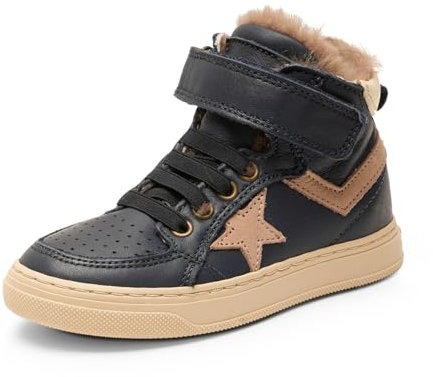 bisgaard Unisex Kinder Isak Lamb lace Shoe, Night, 27 EU