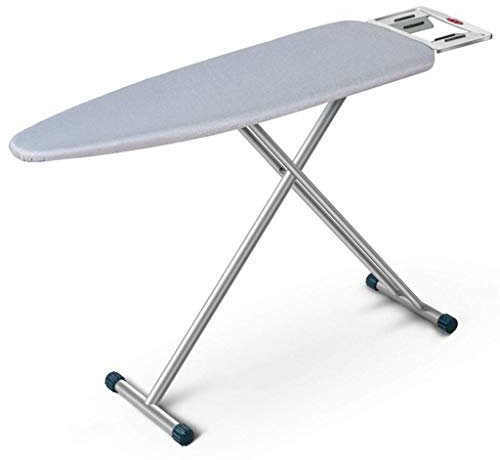 Tablas de Planchar Gris, Mesa de Planchar con Soporte de Acero al Carbono Tipo V Estable, Adecuada para Grandes Tiendas de Ropa 130,5 * 33 * 90 CM (Gris 130,5 * 33 * 90 CM)