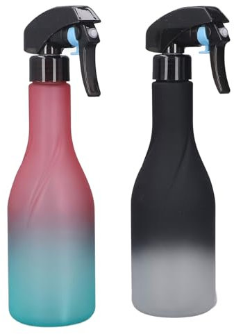 2pcs Large Capacity Hair Spray Bottles for Beauty Salon,Fine Mist Hair Spray Misting Bottle