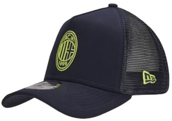 A.C. Milan Men's New Era caps, Schwarz, One Size