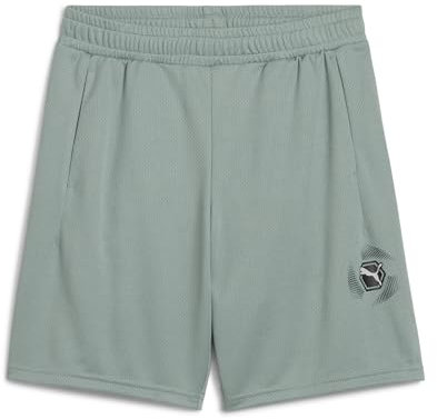 PUMA Jungen Active Sports Graphic Poly B Gestrickte, Green Moon, 140 EU