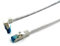 Equip 605804 Câble patch Cat.6A S/FTP coudé vers fiche droite Blanc 5 m