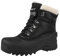 riemot Winterstiefel Damen Gefüttert und Wasserdicht Winterschuhe Warme Schneestiefel Winter Rutschfest Stiefel Damen Wanderschuhe Trekkingschuhe Arbeiten Ski Outdoor Winter Boots Schwarz EU40