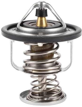 INFINAUTO Termostato De Coche Termostatos De Refrigerante De Motor No.9091603134 Para Toyota Yaris 1.0 2005-2011 Tono Plateado De Metal 1 Pza