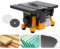 DAOHHFO 4 Mini Table Saw, Cutting Professional Electric Machine, Mini Portable Table Saw for DIY Handmade Wooden Model Crafts, Glass Cutting with Scale, Protective Cover, 3 x Blades