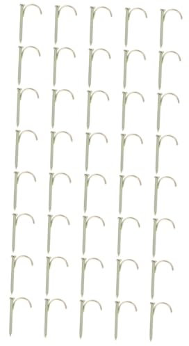 Artibetter 40pcs Water Hanging Hook Wall Clip Clamp Hose Clamp Tube Fixing Water Hook Fasteners Fixed Stakes