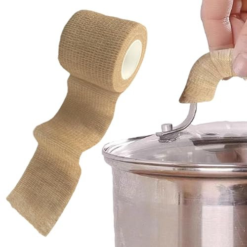 DzpKrka Pot Holder Wrap | Pot Handle Covers For Stainless Steel - 13ft Holding Tape Grill Accessories For Electric Kettle Skillet Cast Iron Frying Pan Soup Stockpot