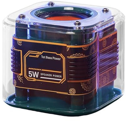 Wireless Travel Speakers, Portable Bluetoot Subwoofer, Smart Audio Players, Compact Bass System, Water-Resistant Housing for Hiking, Showers, Beaches, Outdoor Parties