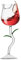 Copa de vino rosa - Copas de vino elegantes, copa de flores resistente al calor | Copa creativa y elegante para bodas, compromisos, reuniones familiares, copa elegante para rojo y blanco