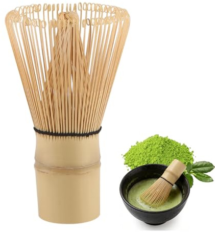 Whisk Matcha, Japanese Matcha Starter Set with Handcrafted Whisk | Traditional Tea Ceremony Tools for Perfect Matcha Lattes, Hot Chocolate, and More