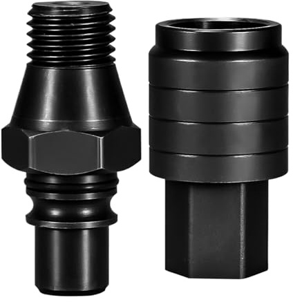 Bohrfutter Adapter,2 Stück Weiblich Männlich Adapter für Bohrmaschine - Bohraufsatz Futter,Für Autoreparatur, Werkstatt, Klempnerinstallation, Elektroarbeit Sowie Industrie
