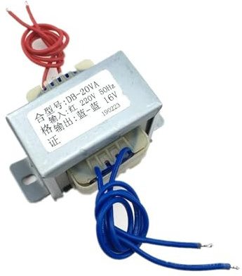 Trasformatore EI tipo 20W 220V a corrente alternata 16V 1,2A 16V CA EI57 1 pz