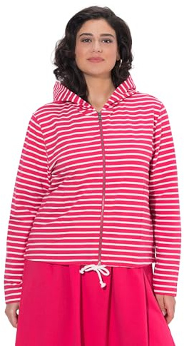 Ulla Popken Damen Sweatjacke