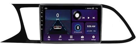 Pantalla Radio para Seat Leon 3 MK3 2013-2018 Android 15 9 Pulgadas Multimedia Pantalla con BT GPS WiFi Radio Backup Camera para, 8 Core 4G+64G