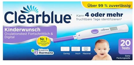 Clearblue Ovulationstest Fortschrittlich & Digital