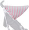 JYOKO KIDS Verdeck für Kinderwagen kompatibel mit Maclaren Quest, Techno (PINK ISLAND)